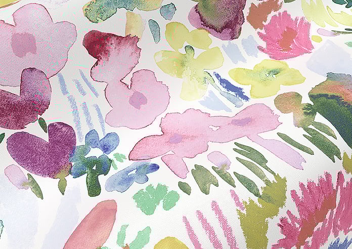 Bluebellgray Flora, Cerise - Roller Blind - Image 4